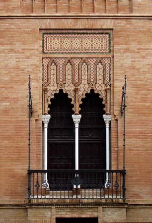 Balkon in Sevilla (Foto aus dem Buch 2007)